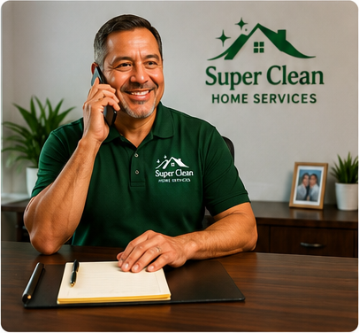 Juan Fernandez, owner of Super Clean Home Services