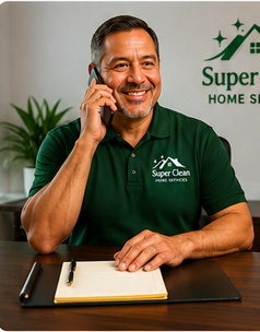 Juan Fernandez, owner of Super Clean Home Services