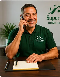 Juan Fernandez, owner of Super Clean Home Services