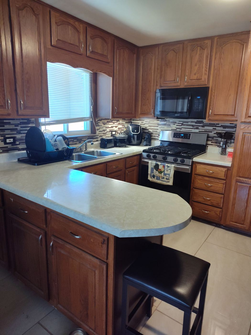 Kitchen after recurring cleaning